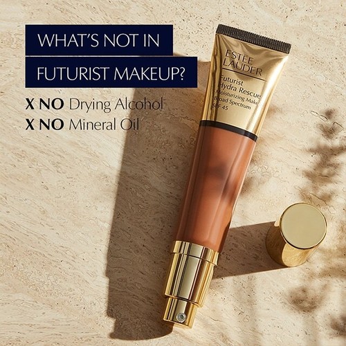 ESTEE LAUDER Futurist Hydra Rescue Moisturizing Foundation SPF45 35ml *CHOOSE* - Picture 3 of 14