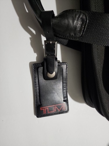 TUMI 26011D4 BUSINESS Tasche Slim Aktentasche, Schultertasche Nylon Messenger SCHWARZ GUC! - Bild 22 von 24