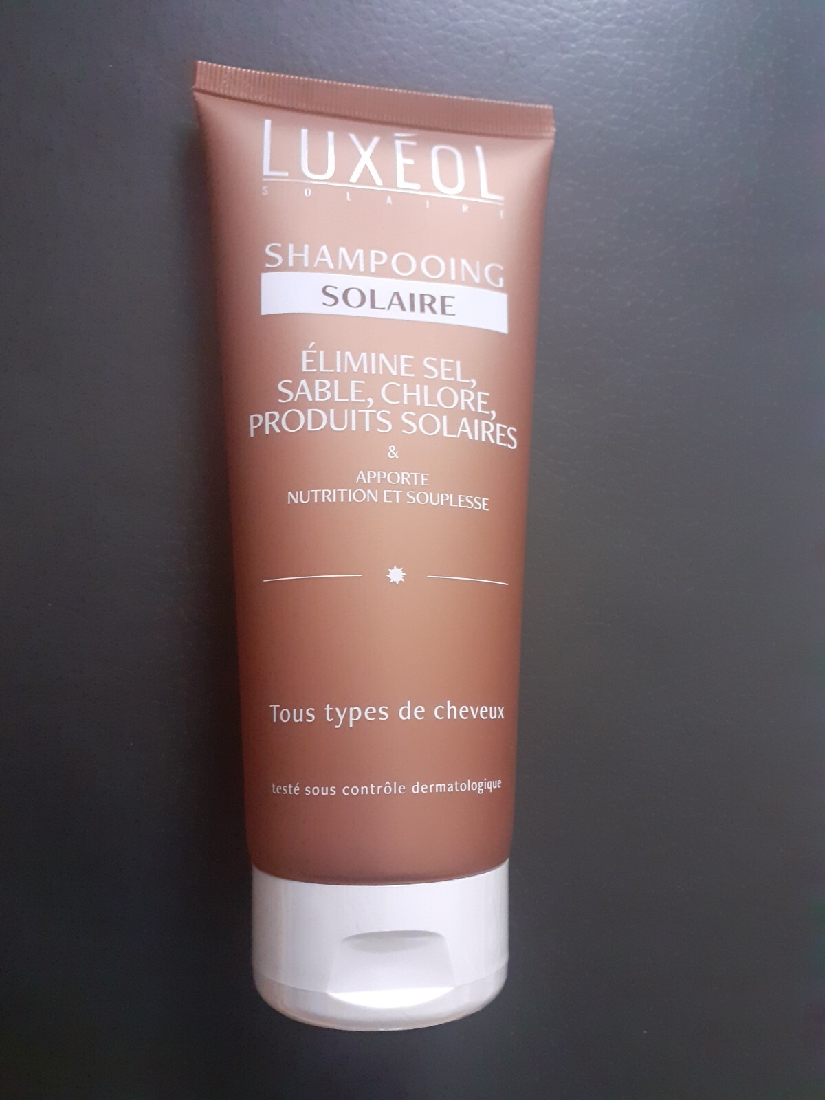 Shampooing Solaire LUXEOL pour réparer les cheveux secs et abîmés par le soleil 200ML