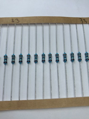 Metallfilmwiderstand 5 Band 1 % Toleranz 1/4 W Leistung 1 Ohm ~ 750 Ohm 1,4 W Leistung - Bild 30 von 66