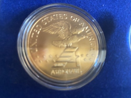 1988 America in Space 2 Gedenkmünze Silber und Bronze Medaille Set mit Zertifikat - Bild 9 von 17