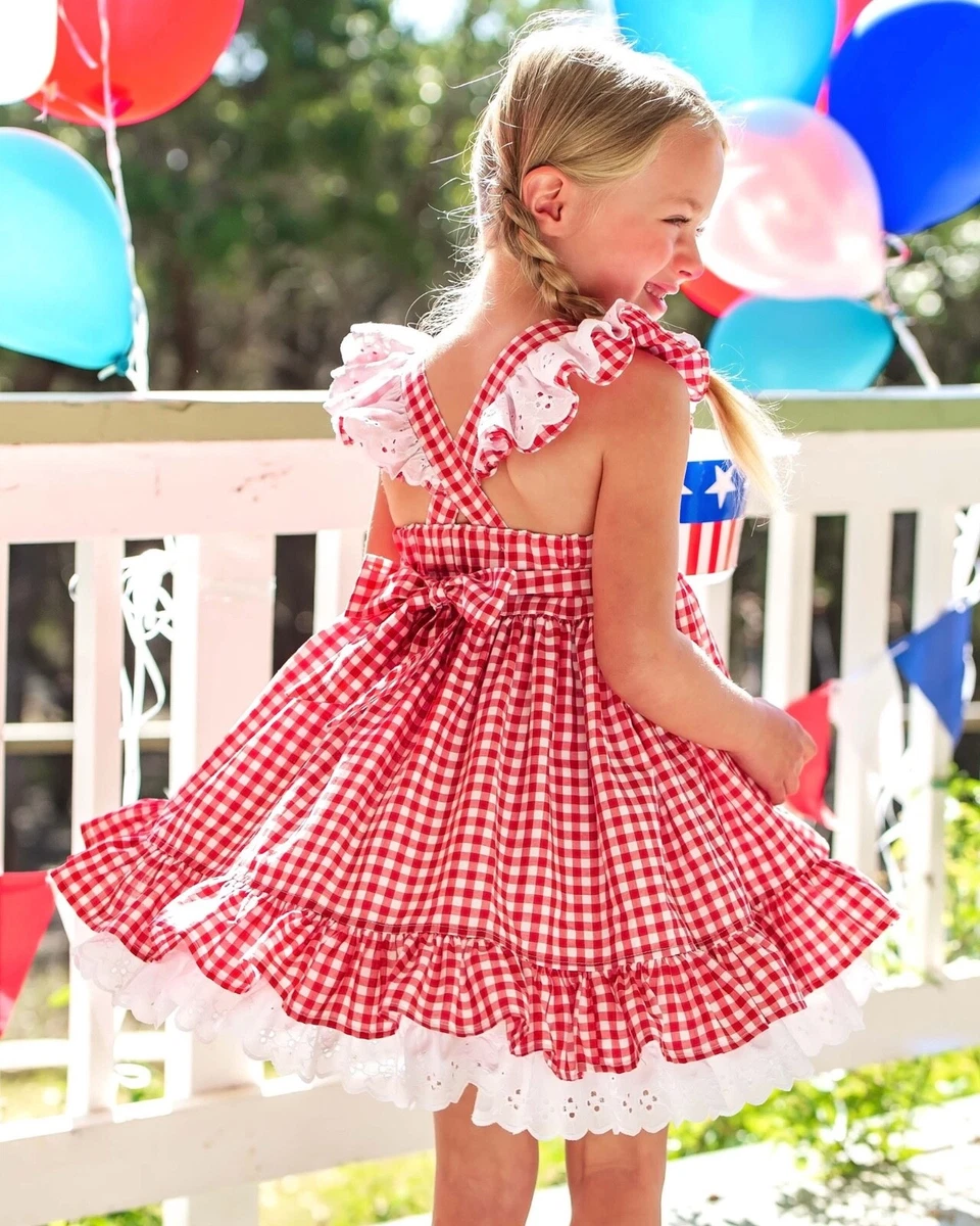NEW Eleanor Rose A Day At The Fair Dolly Dress Dora Ruffle