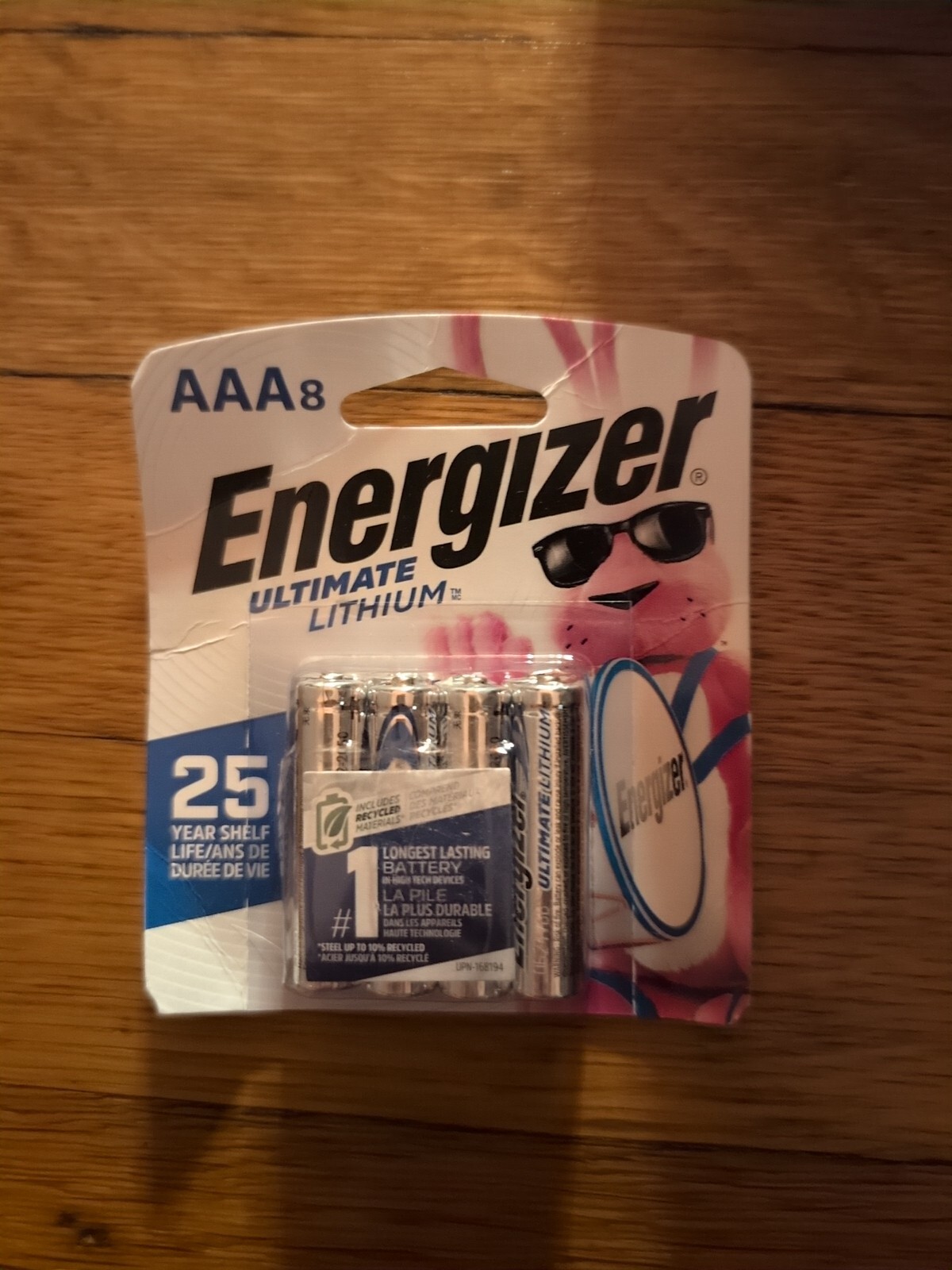 Energizer Ultimate Lithium AAA Batteries Pack of 8 Exp 2048-image