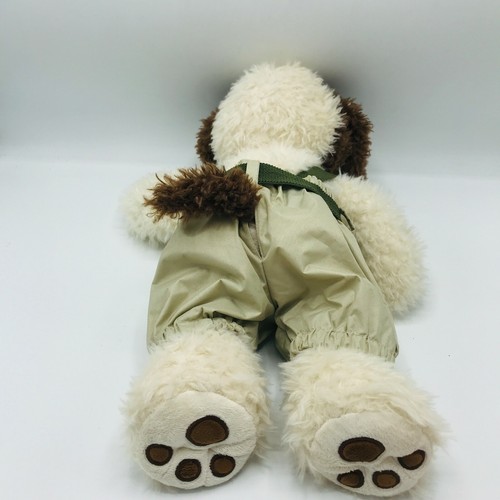 Conjunto de senderismo Build A Bear Workshop para perros orejas flojas marrón blanco rizado 2013 - Imagen 11 de 11