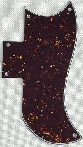 Brown Tortoise 4-Ply For Fit Gibson SG 61 Reissue Style Guitar Pickguard