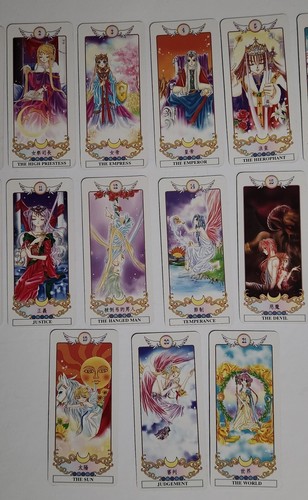 The Manga Tarot by Selena Lin, Tarot Card Lot Of 17 Cards - Picture 2 of 4