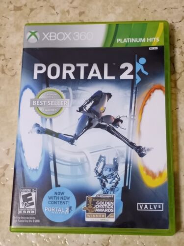 Portal 2 - Microsoft Xbox 360 Complete with Manual Tested and Working Great