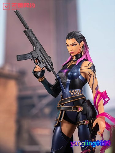 League of Legends VALORANT 1/6 Reyna Figure LOL Statue Model Toy Collection 35CM - Picture 3 of 14