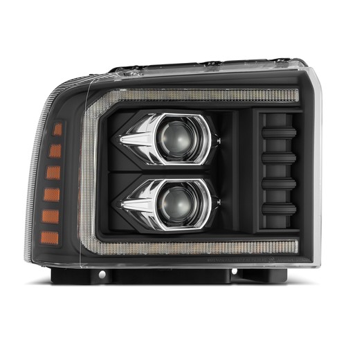 Fit 05-07 Ford Super Duty/Excursion PRO-Series LED Projector Headlights Black - Picture 7 of 9