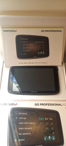 TOMTOM GO PROFESSIONAL  6250 - HGV TRUCK BUS & CAR SAT NAV
