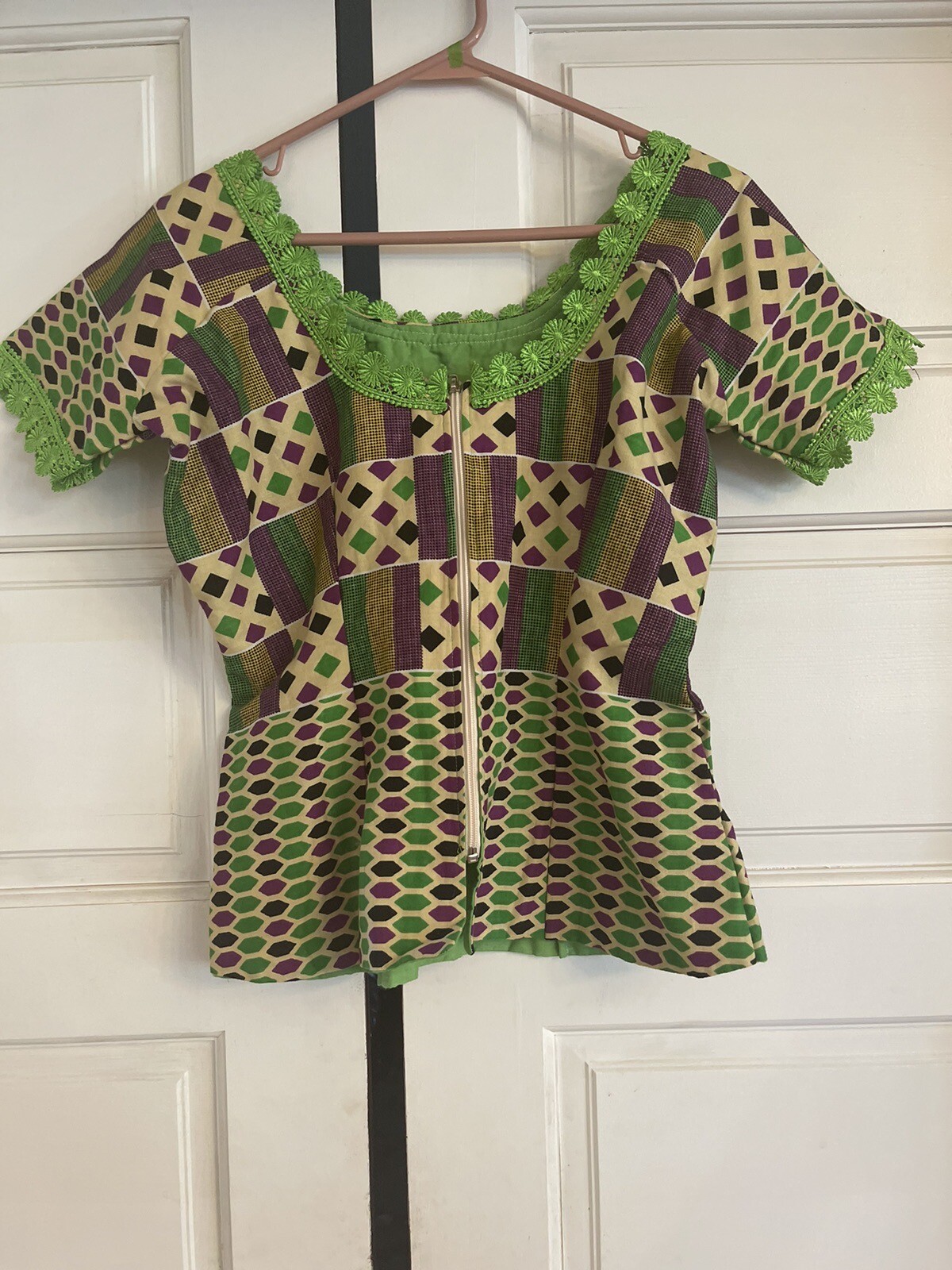 Beautiful  Geometric Tribal BoHo Multi colored Bl… - image 2