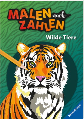 Ravensburger Buch Kreativität Malen nach Zahlen Wilde Tiere 48971