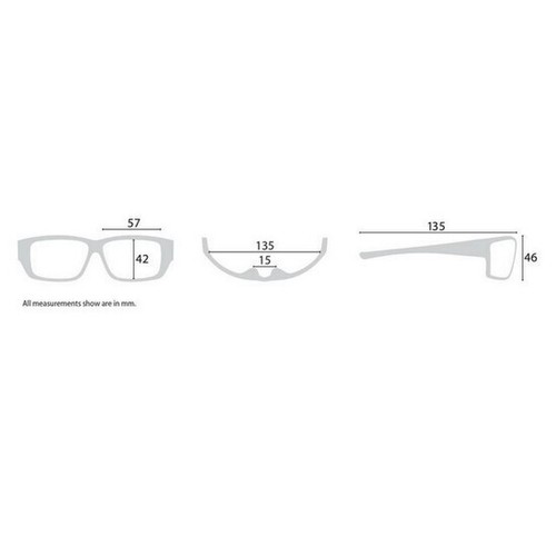 Tonic Wave Polarised Sunglasses with Glass Grey Photochromic Lens & Black Frame - Picture 3 of 3
