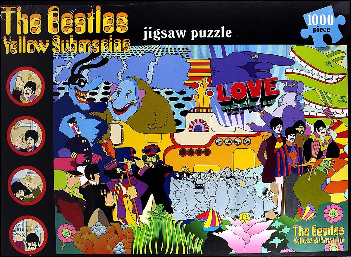 Paul Lamond Games Beatles Yellow Submarine Puzzle 1000-Piece | eBay