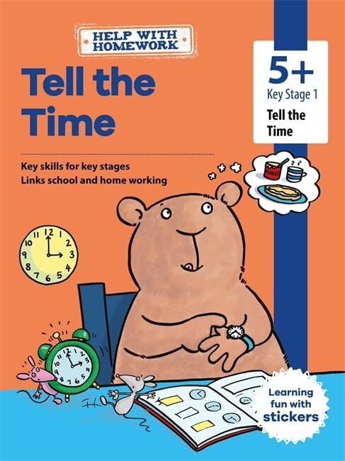 Help With Homework: 5+ Tell the Time (Ess... by Igloo Books Paperback / softback