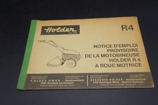 HOLDER R4 Motoculteur à roue