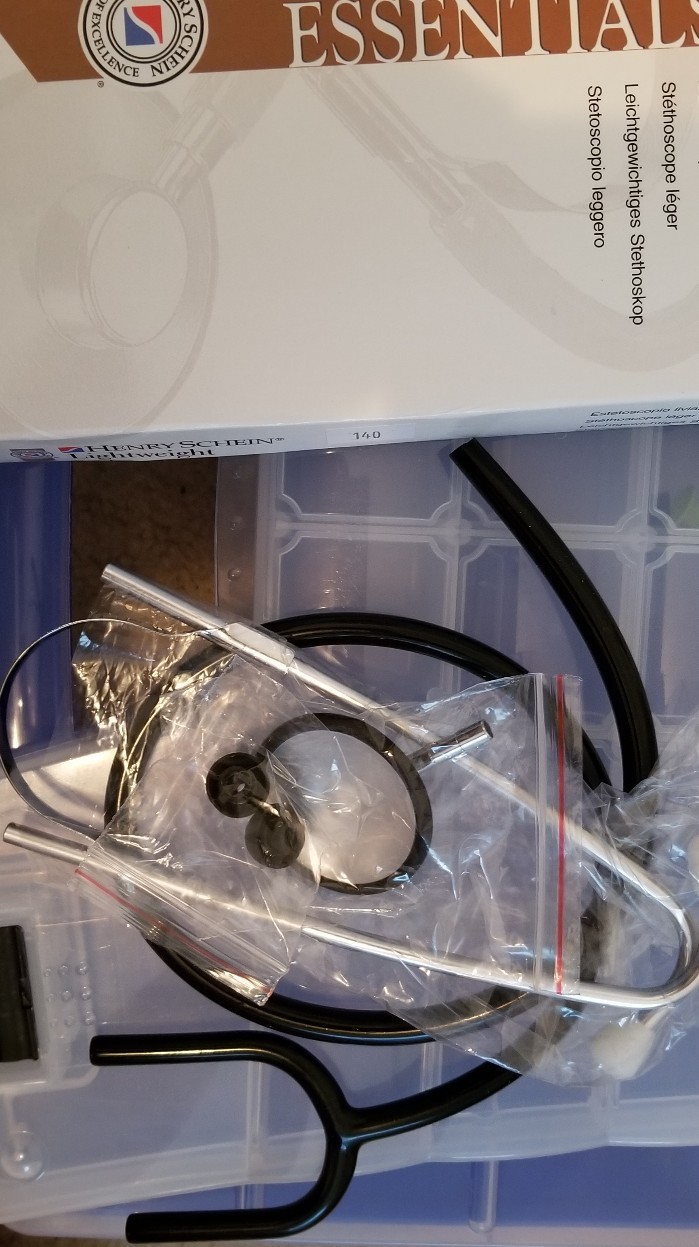 stethoscope henry schein. light weight eBay