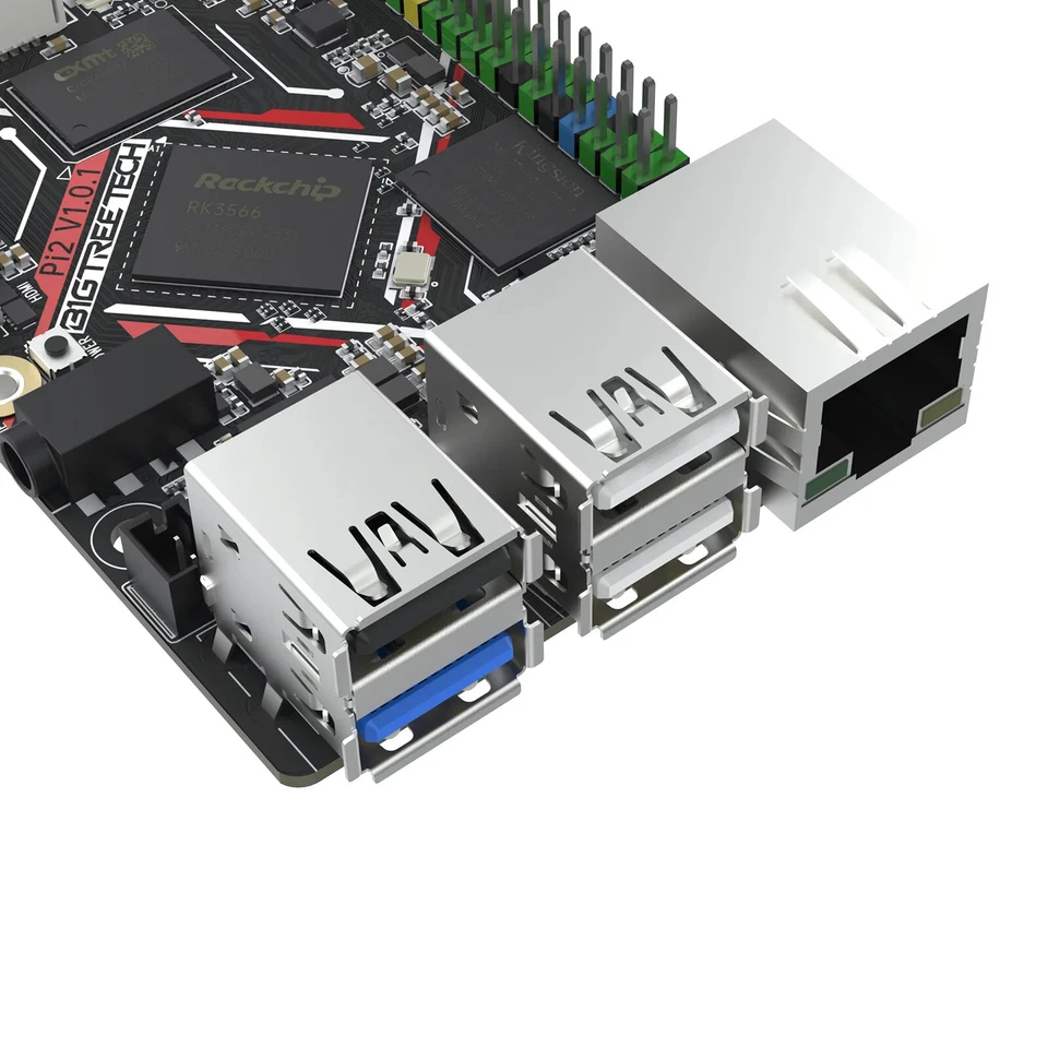 BTT PI 2 RK3566 Quad-core RAM 2GB ROM 32GB 2.4G WiFi 40Pin GPIO VS Raspberry PI - Image 2 of 4