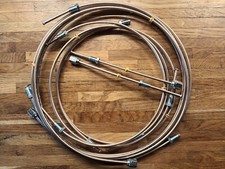 Land Rover Series 3 88 Swb Brake Pipe Line Set Kit Cupro Nickel Imperial 1393r