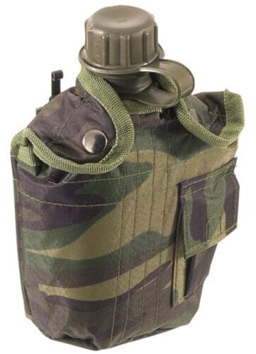 1 QT GI Alice Water Bottle Drink Canteen Woodland Army Cadet Scout Camp Hiking - Picture 1 of 12
