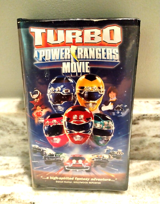 Turbo: A Power Rangers Movie VHS Clamshell 20th century Fox 4181