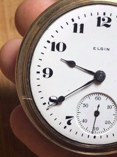 Antique Elgin Pocket Watch 26869667 - Picture 3 of 9
