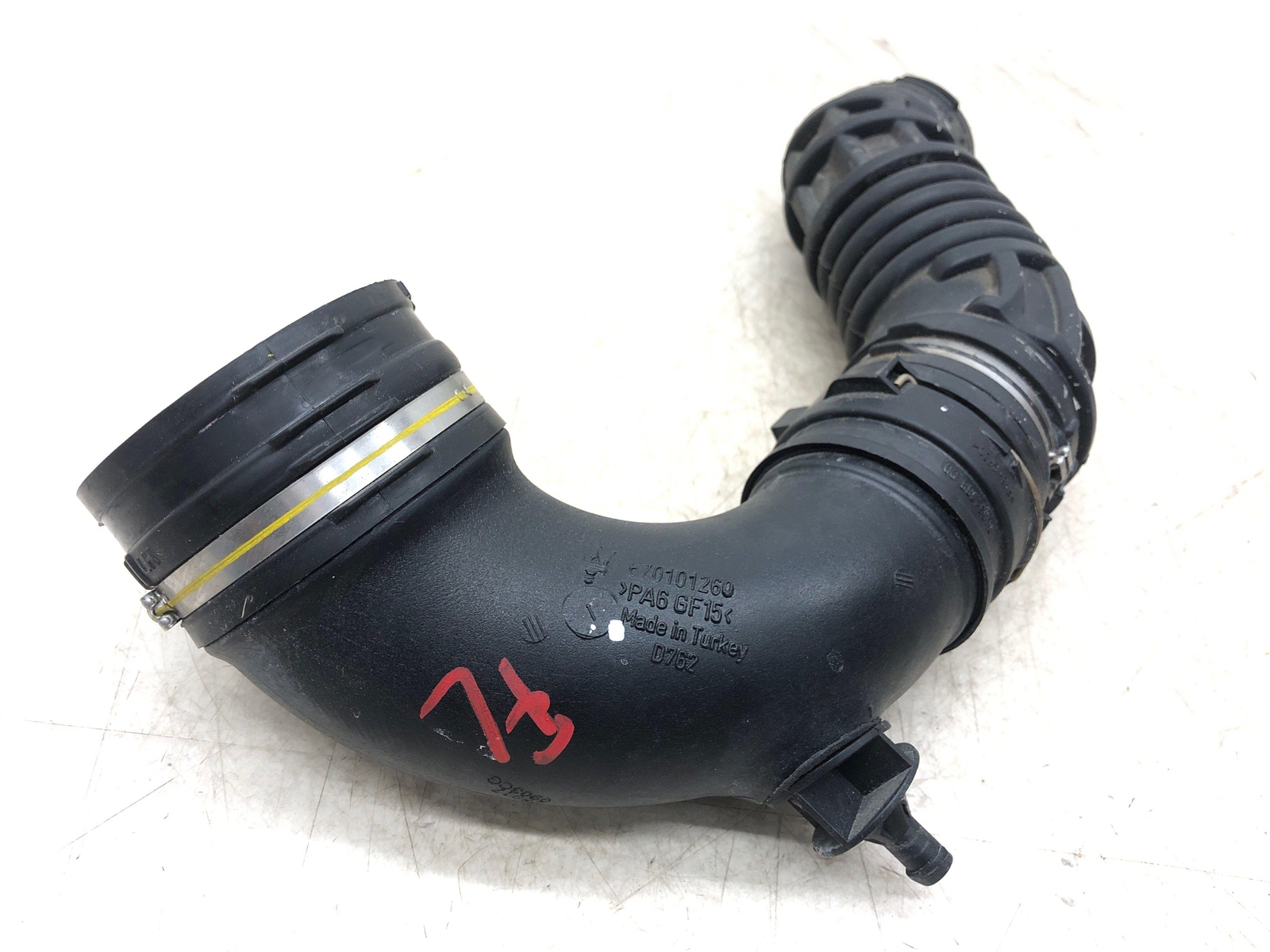 2017-2022 MASERATI LEVANTE 3.0L LEFT AIR INTAKE SLEEVE TUBE DUCT 670101260 OEM