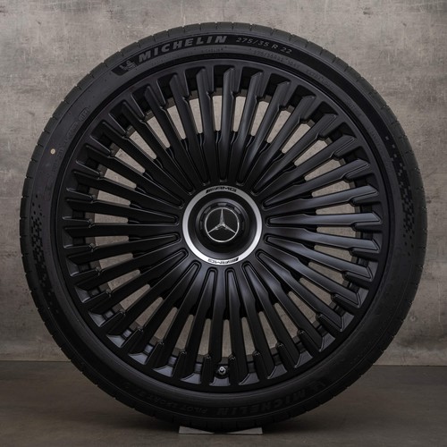 Original AMG Mercedes Benz EQS 53 Felgen 22 Zoll V297 Sommerreifen A2974011800 - Bild 5 von 5