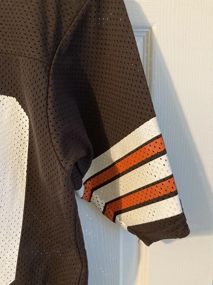 Camiseta deportiva de colección para hombre NFL MacGregor punto arena Cleveland Browns #19 Bernie Kosar talla M Foto 4 de 4