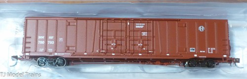 Coche de cerveza BLMA Models N #18059 (Rd #780793) Santa Fe / BNSF (tronco redondo) Bx-166 60' | Zustand: New