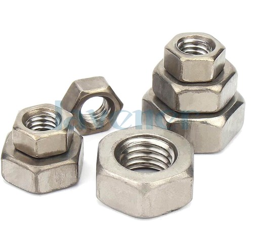 5pcs Dadi a vite esagonali in titanio M3/4/5/6/8/10/12/14/16/18 1/4" 3/8" BSP TA2 GR2 Ti - Foto 1 di 28