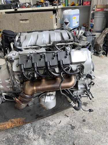 2001 2002 2003 2004 2005 2006 Mercedes S430 CLK430 Engine Complete With 86k Mile - Picture 3 of 10