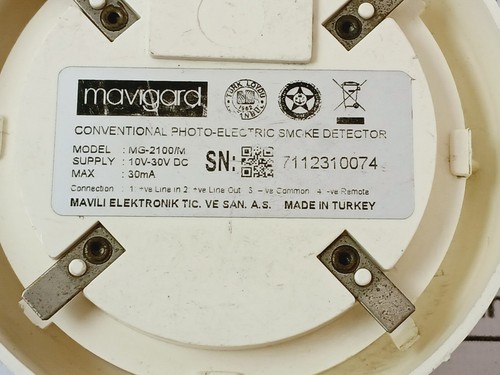 MAVIGARD MG-2100/M Rauchmelder 10V-30VDC 30MA - Bild 5 von 5