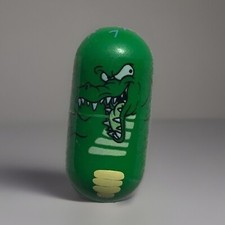 MIGHTY BEANZ 87 CROC BEAN CROCODILE ALLIGATOR VINTAGE TOY GREEN MOOSE COLLECT