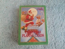 VINTAGE CHRISTMAS PLAYING CARDS. NEW SEALED IN BOX!