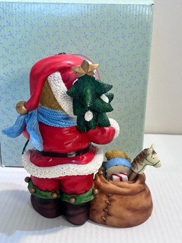 Cherished Teddies 2008 entrega especial de Chrislove Santa estatuilla San Nick - Imagen 3 de 8