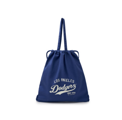 ★MLB Korea★ Vintage Lettering Gym Sack NY Black 3ABKH015N- MLB KOREA Vintage Lettering Gym Sac Los Angeles Dodgers