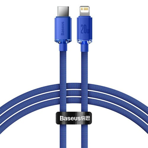 Baseus Crystal 20W for iPhone to USB C Cable PD Fast Charging Data Sync 1.2m 2m - Picture 14 of 14