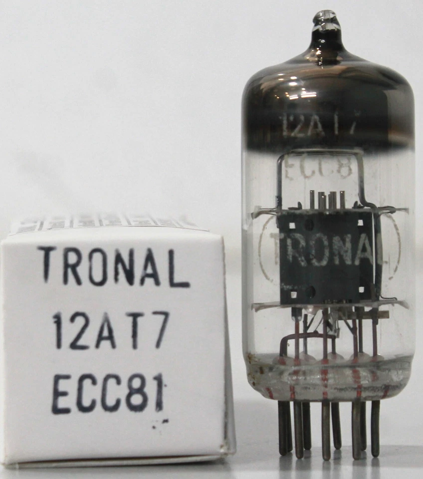 12AT7 ECC81 TRONAL Amplitrex probado Foto 2 de 4