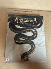 Anaconda Quadrilogy Rare Ltd Edition UK Reg B Blu Ray Box Set NEW & SEALED