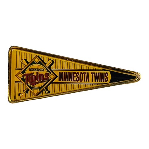 Vintage Minnesota Twins Pennant Lapel Hat Pin Baseball Fan Gift MLB Souvenir - Picture 7 of 7