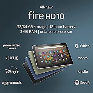 Amazon - Fire HD 10 â€“ 10.1â€? â€“ Tablet â€“ 32 GB - Denim - Picture 3 of 3