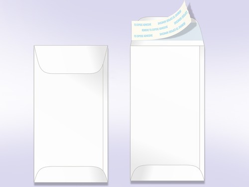 7 Coin Peel & Seal Envelope, White, 100 per Pack - Bild 1 von 2