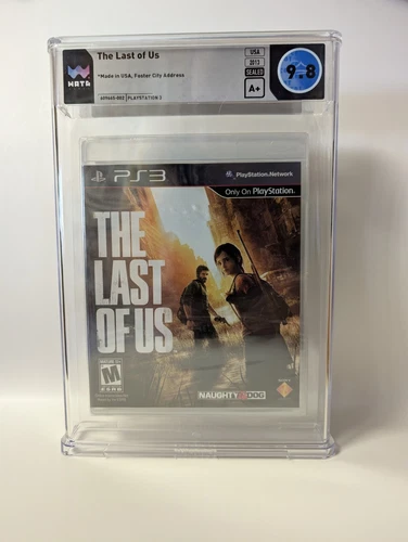The Last of Us (Playstation 3) WATA 9.8 A+ first print Foster City sealed new