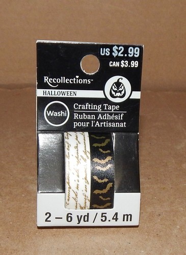 Halloween Crafting Tape 3/8" Wide x 6yd Rolls You Choose Type Recollections 183D - Picture 31 of 36