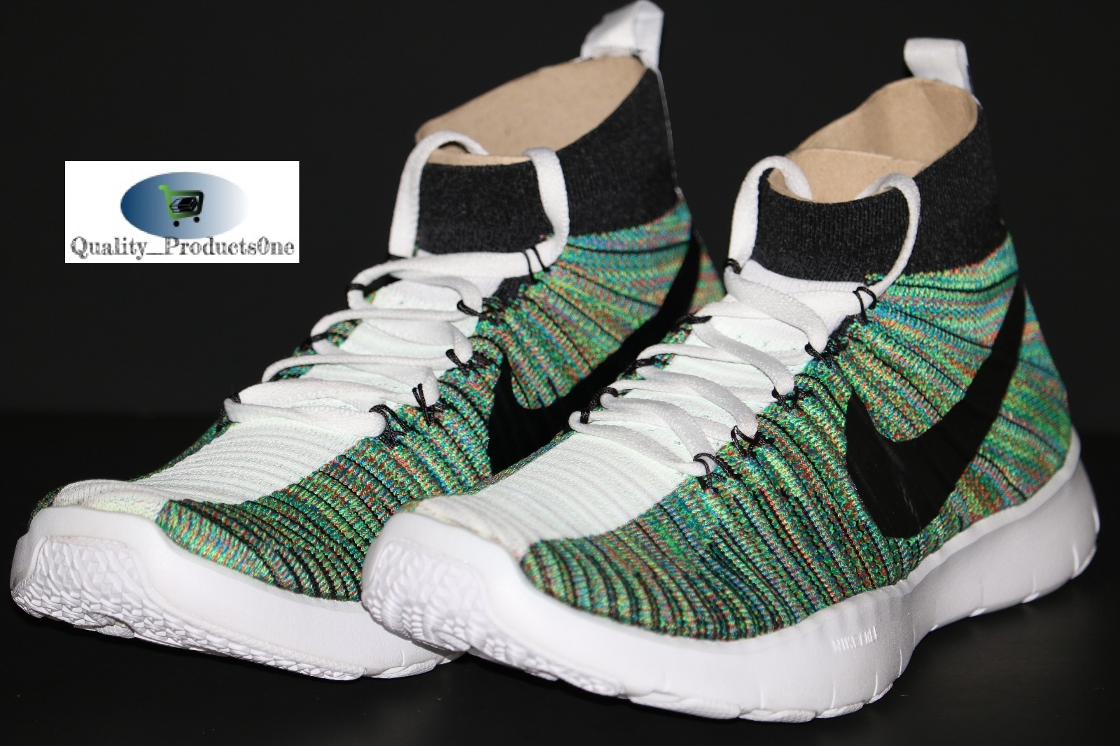 NIKE RICCARDO TISCI FREE TR FORCE FLYKNIT PREMIUM MULTI COLOR 844461 910 SZ 8-12 NIKE RICCARDO TISCI FREE TR FORCE FLYKNIT PREMIUM MULTI COLOR 844461 910 SZ 8-12