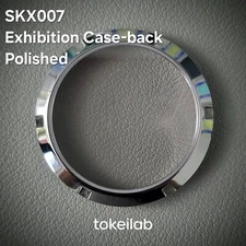 Case back SKX Polished Exhibition SKX007 SKX009 SKX NH35 NH36 CASEBACK SEIKO