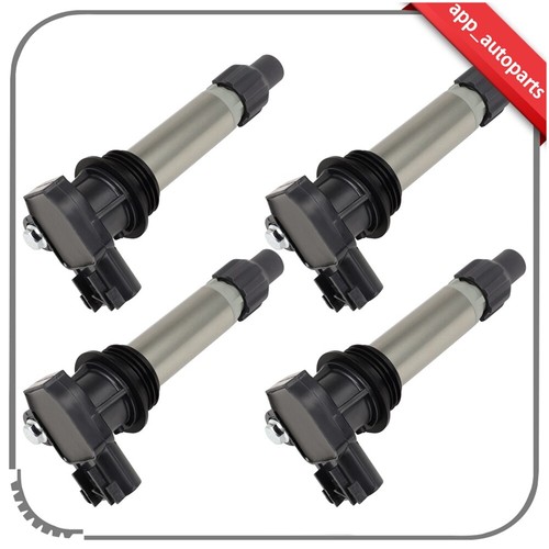 4 Ignition Coils For 2010 2011 2012 2013 2014 Hyundai Genesis Coupe 2.0L 4 Cyl