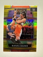 2022 WWE Select Concourse Katana Chance Gold 8/10