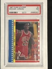 1987-88 Fleer Sticker Michael Jordan 2nd Year Card. PSA 7! HOF & The Goat 🐐 🔥